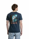 Meatfly Tricou Meatfly pentru bărbați Cosmic Sea