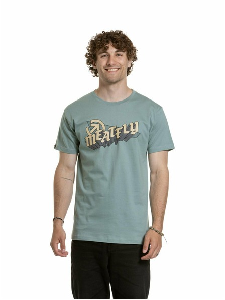 Meatfly Tricou Meatfly pentru bărbați Matal Dusty Mint
