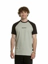 Meatfly Tricou Meatfly pentru bărbați Ozzy Raglan Mossy Green / Black
