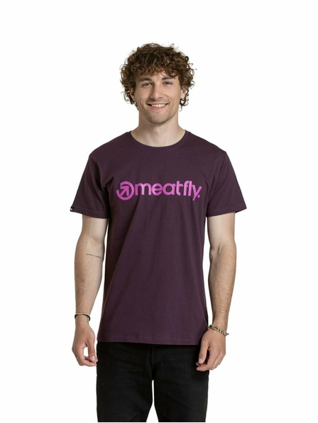 Meatfly Tricou Meatfly pentru bărbați MF Logo Blackberry
