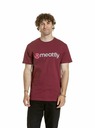 Meatfly Tricou Meatfly pentru bărbați Joe Dark Wine | Roșu