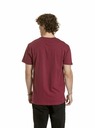 Meatfly Tricou Meatfly pentru bărbați Joe Dark Wine | Roșu