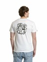 Meatfly Tricou Meatfly pentru bărbați Keke Dance White