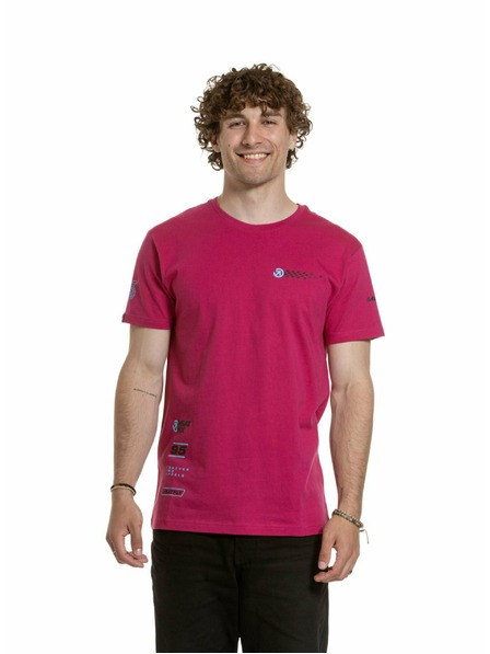 Meatfly Tricou Meatfly pentru bărbați Furious Dark Violet