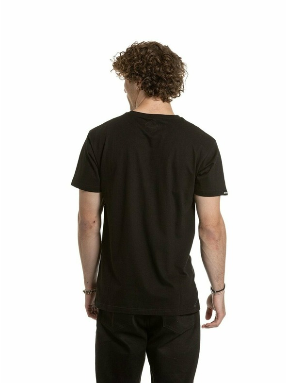 Meatfly Tricou Meatfly pentru bărbați Revital Yellow Black