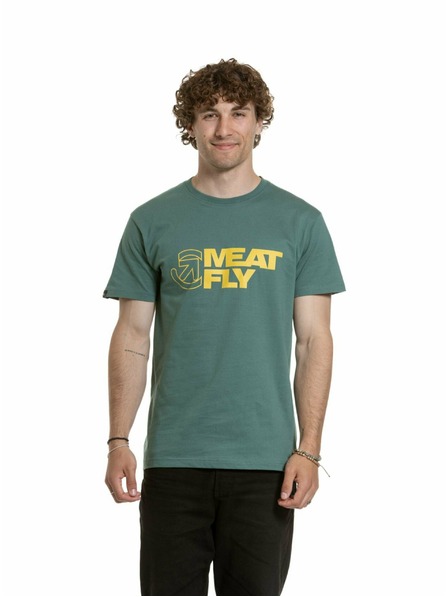 Meatfly Tricou Meatfly pentru bărbați Revital Teal Green