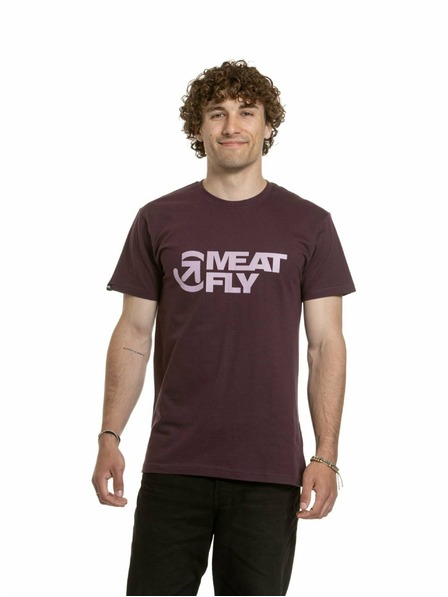 Meatfly Tricou Meatfly pentru bărbați Revital Blackberry
