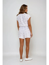 Moodo Pantaloni scurți Moodo pentru femei - albi
