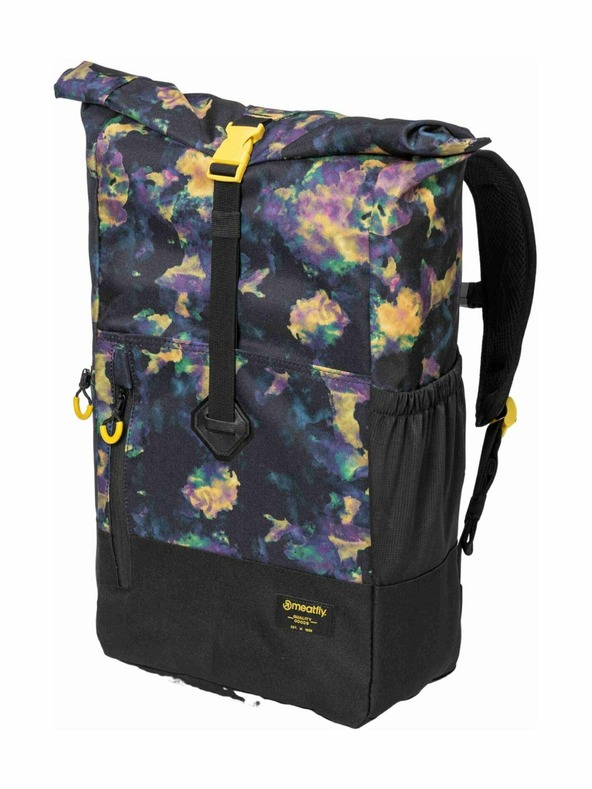 Meatfly Rucsac Meatfly Holler Dark Aquarel 28 L | Negru | Volum 28 L