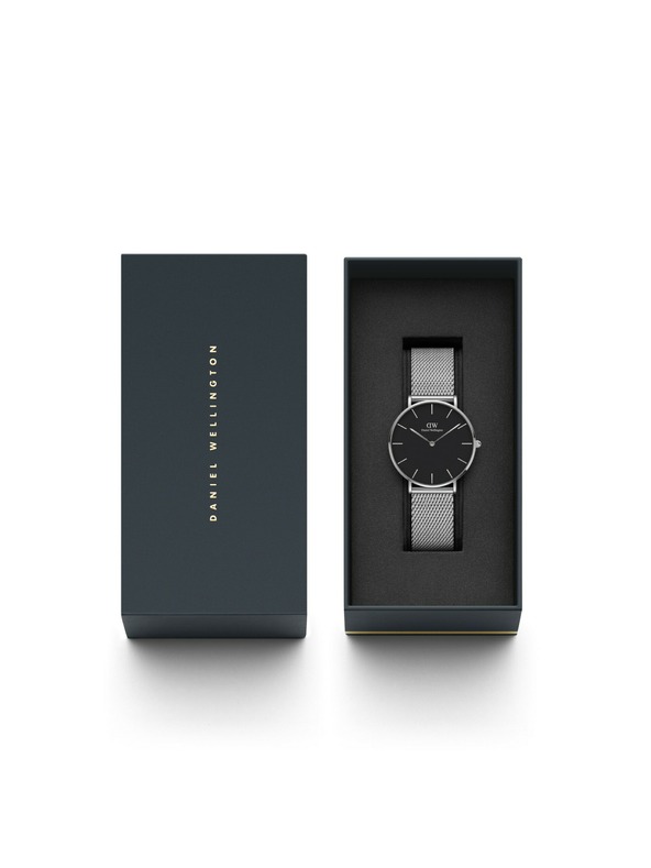 Daniel Wellington Ceas de damă Daniel Wellington Petite Sterling DW00100304