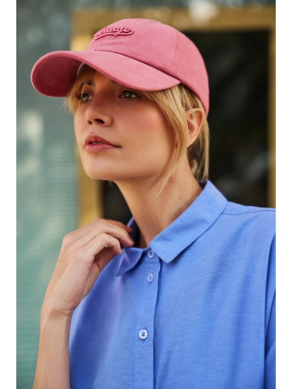 Moodo Șapcă din bumbac roz