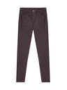 Moodo Pantaloni fitted din material cerat Moodo