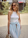 Edoti Pantaloni culotte pentru femei - albastru deschis EDOTI