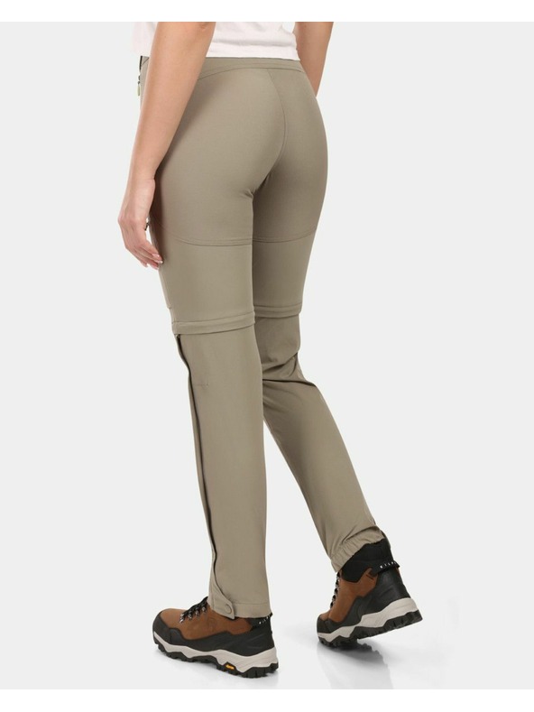 Kilpi Pantaloni outdoor Kilpi HOSIO-W Khaki pentru femei