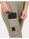 Kilpi Pantaloni outdoor Kilpi HOSIO-W Khaki pentru femei