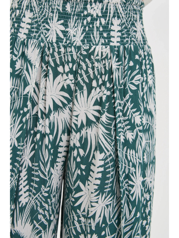 Moodo Pantaloni largi pentru femei cu despicături