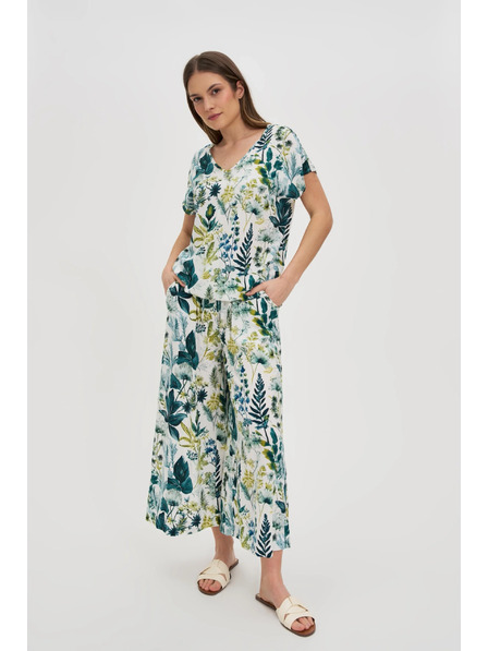 Moodo Pantaloni cu model Moodo pentru femei