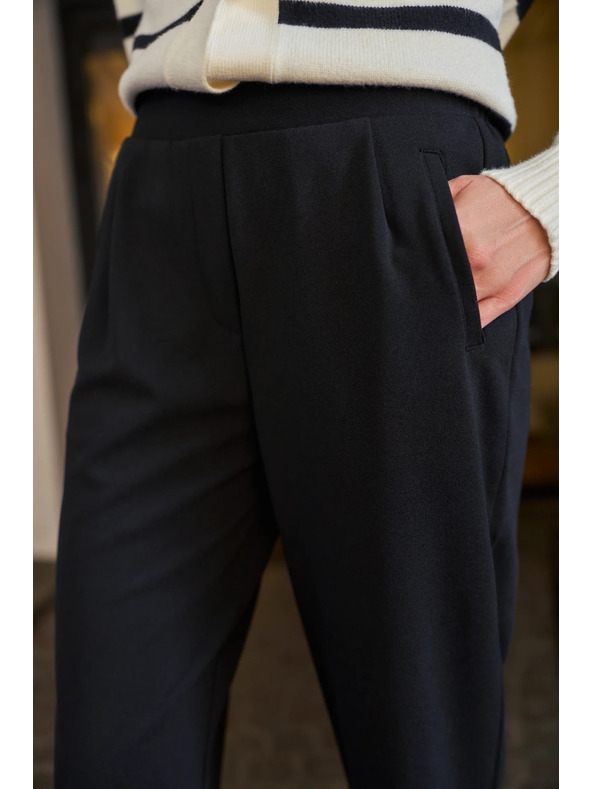 Moodo Pantaloni de damă negri Moodo