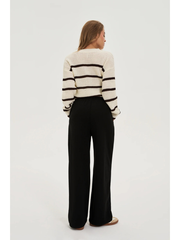 Moodo Pantaloni Moodo pentru femei - negri