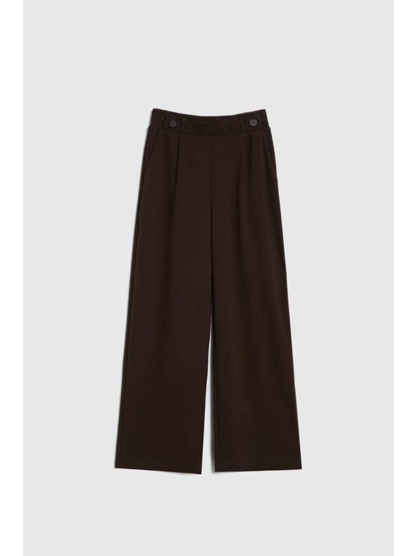 Moodo Pantaloni Moodo pentru femei - maro