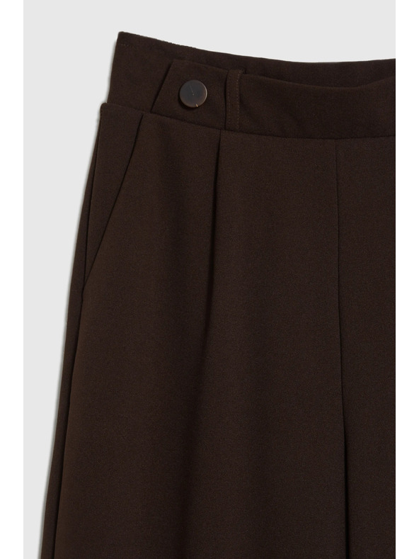 Moodo Pantaloni Moodo pentru femei - maro