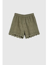 Moodo Pantaloni scurți Moodo pentru femei - verzi