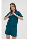 Moodo Pantaloni scurți Moodo pentru femei - verzi