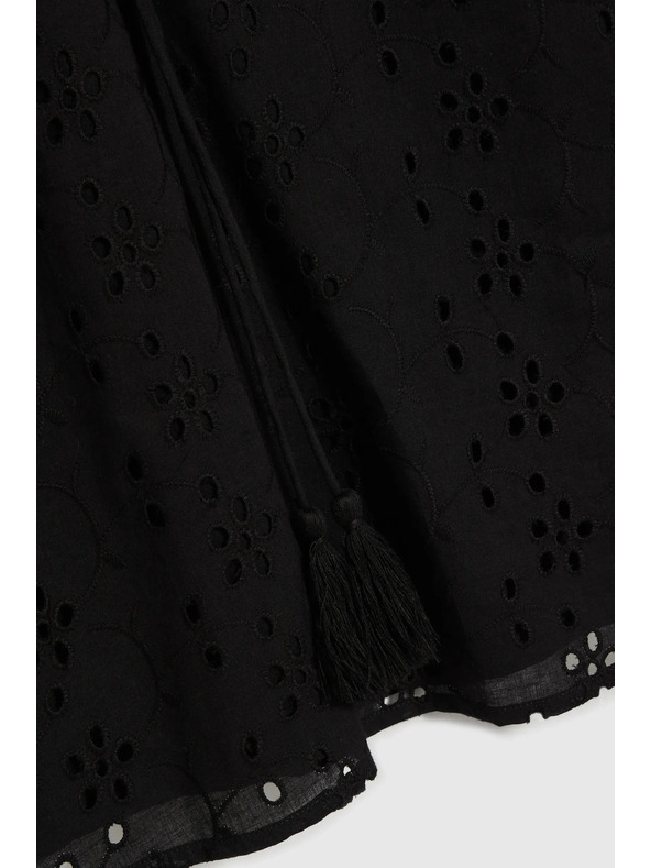 Moodo Cămașă neagră pentru femei madeira