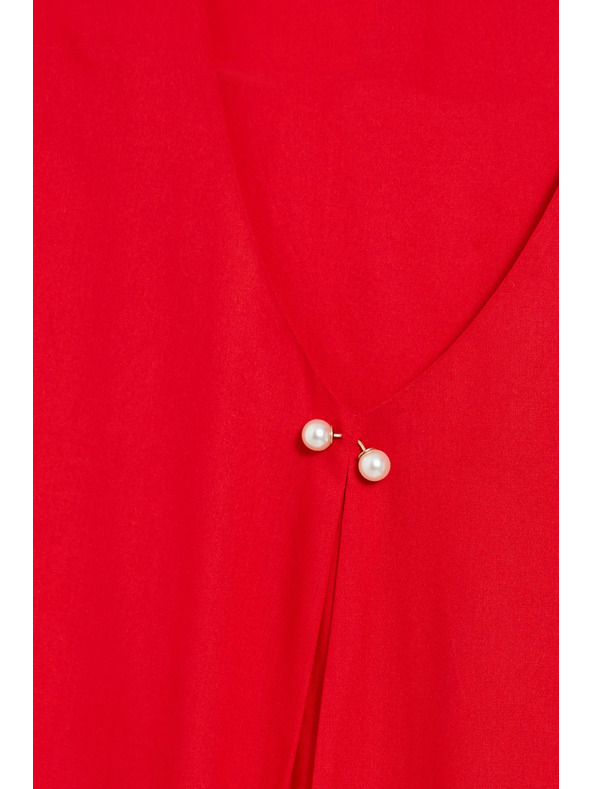 Moodo Bluză roșie lejeră