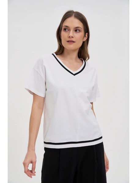 Moodo Tricou pentru femei Moodo - alb