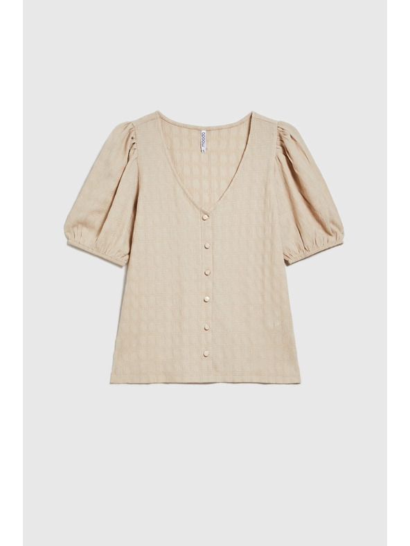 Moodo Tricou pentru femei Moodo - bej deschis