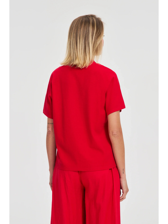 Moodo Top roșu lejer