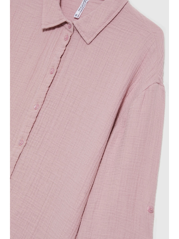 Moodo Cămașă roz pudră Moodo