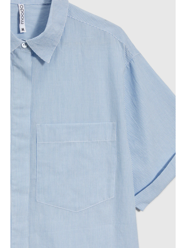 Moodo Cămașă albastru deschis pentru femei