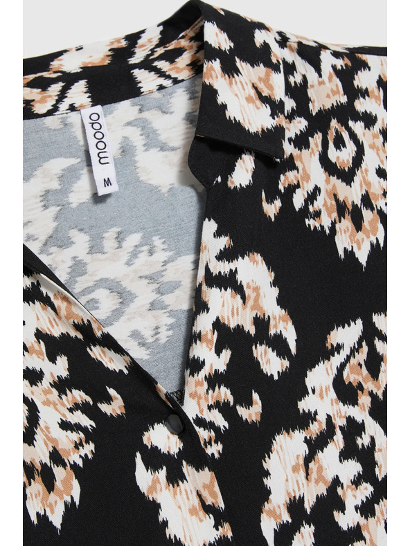 Moodo Cămașă pentru femei Moodo – neagră