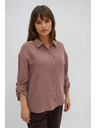 Moodo Cămașă maro deschisă Moodo