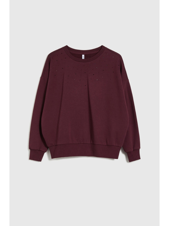 Moodo Hanorac maro tip balon Moodo