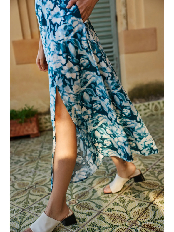 Moodo Fustă damă Moodo cu despicătură