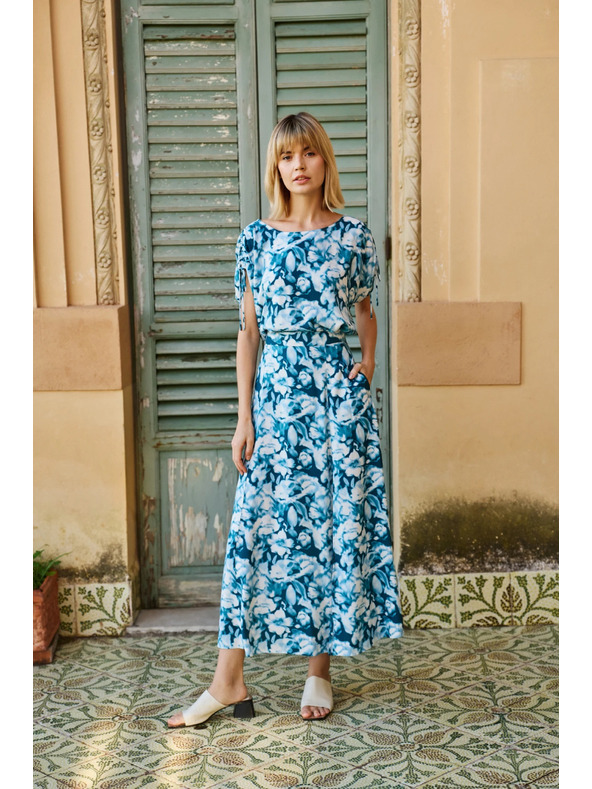 Moodo Fustă damă Moodo cu despicătură