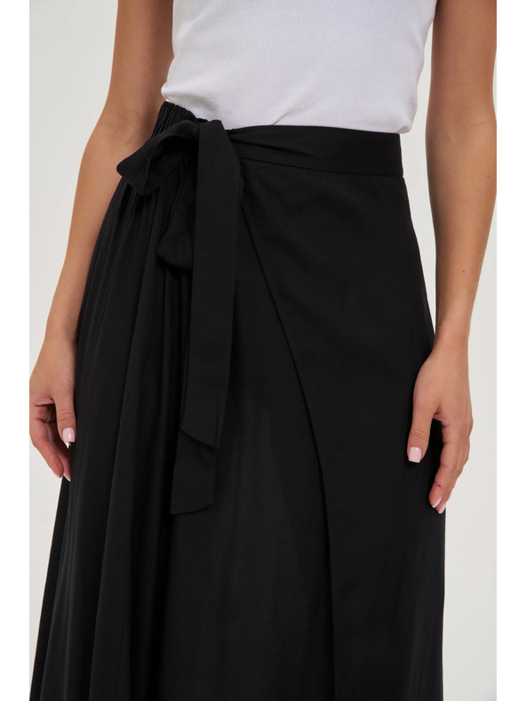 Moodo Fustă lungă damă Moodo - neagră