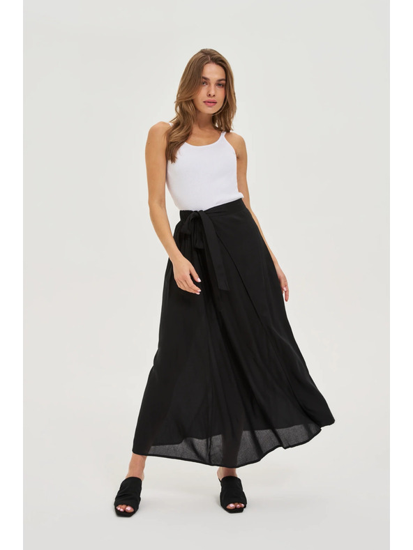 Moodo Fustă lungă damă Moodo - neagră