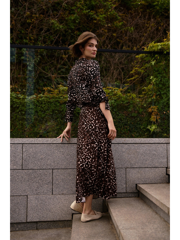 Moodo Fustă damă Moodo - maro