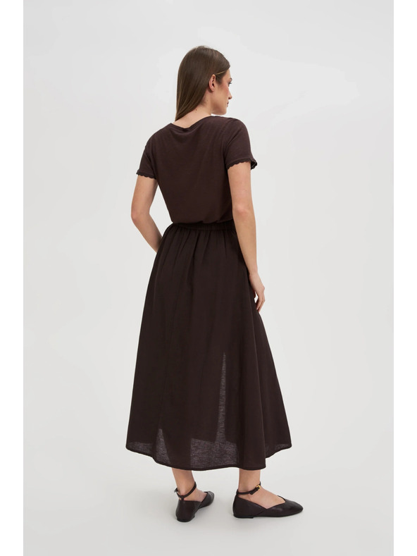 Moodo Fustă damă Moodo - maro