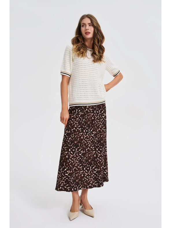 Moodo Pulover damă Moodo - culoare albă