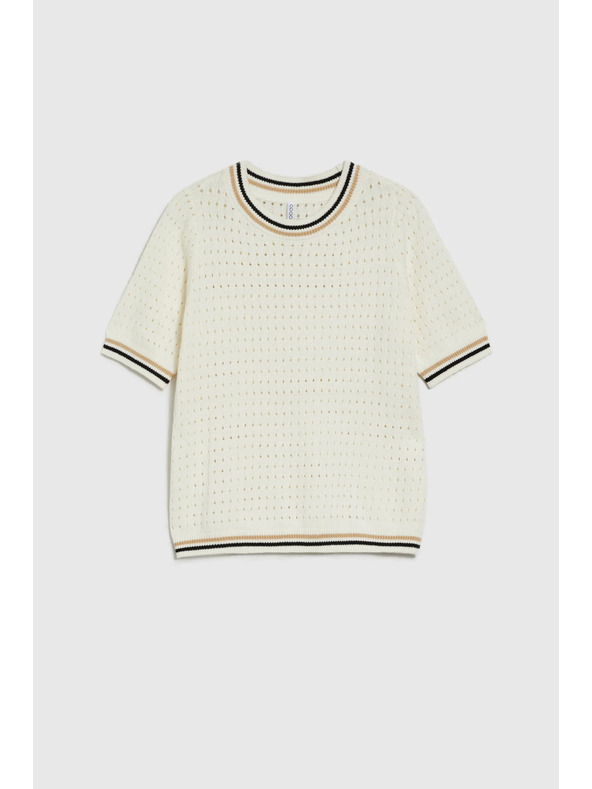 Moodo Pulover damă Moodo - culoare albă