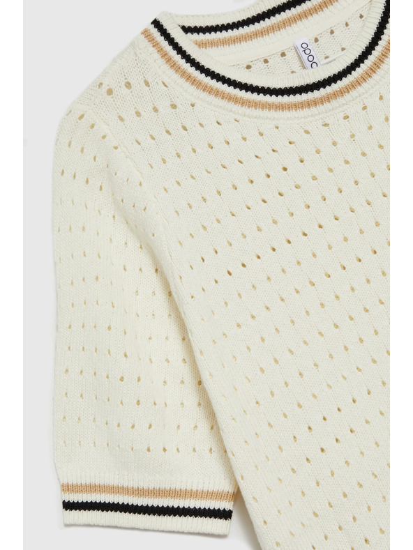 Moodo Pulover damă Moodo - culoare albă