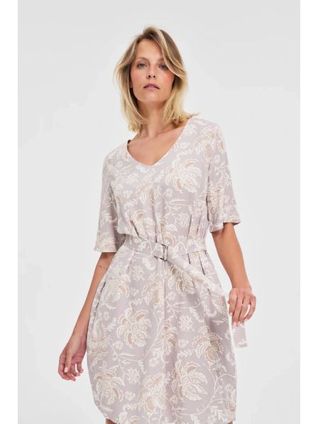 Moodo Rochie damă Moodo cu model și centură