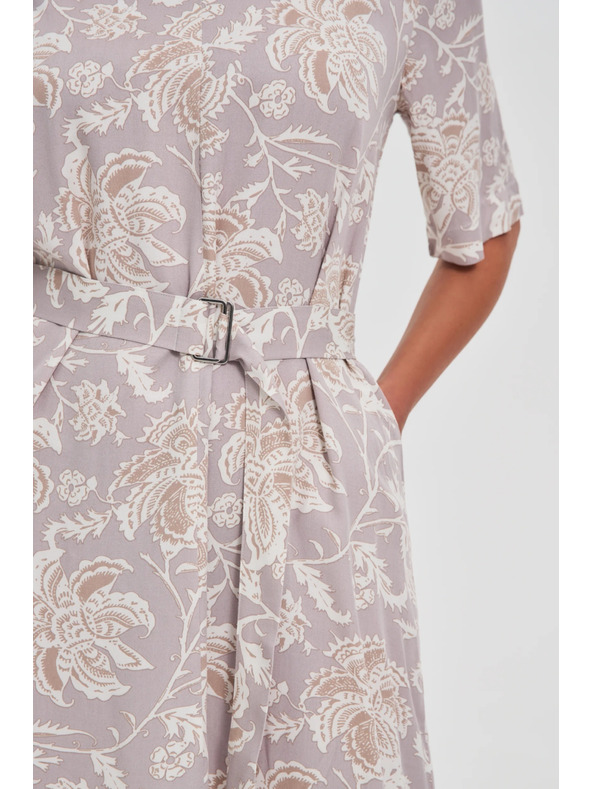 Moodo Rochie damă Moodo cu model și centură