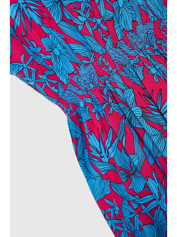 Moodo Rochie damă Moodo roz-albastră