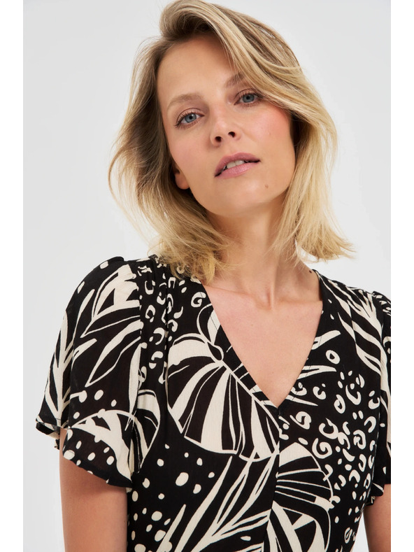 Moodo Rochie damă cu despicătură